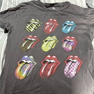 The Rolling Stones Kids T-Shirt - Multicolor Tongue Graphics